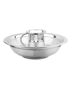 Intricate Design Wash Bowl & Cup Set