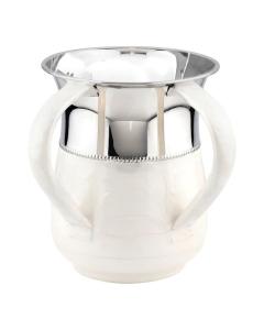 Stainless Steel Wash Cup - White