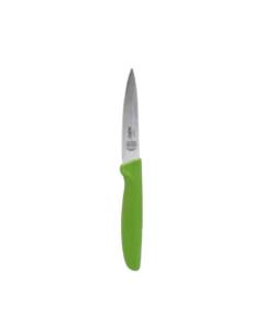 Straight Edge Knife Pointed Tip - 4.5" Blade - Green