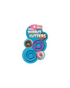 Plastic Mini Chanukah Doughnut Cutters - 2 Pack