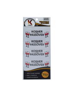 Pesach Removable Stickers 10pk. - Kosher for Passover
