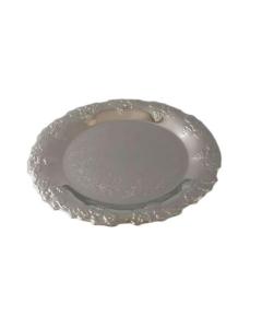 Small Silver-Plated Tray for Kiddush Cup 4"