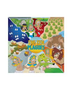 Passover Napkins - Ten Plagues Design (Pack of 12)