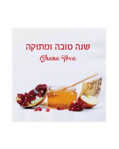 New Year Napkins - Shofar, Pomegranate, & Honey
