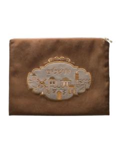 Suede Look Bag - Jerusalem Design