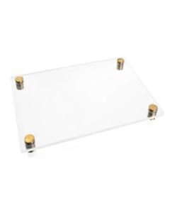 Thick Lucite Hadlokas Neiros Tray