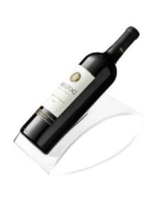 Curved Wine Bottle Holder - Clear