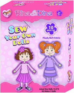 Rina & Dina Sew Your Own Dolls