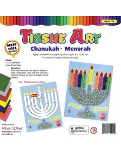 Rina Dina Tissue Art - Menorah