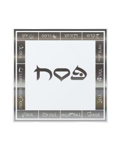 Lucite Charger - Silver