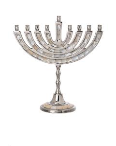 Mother of Pearl Menorah