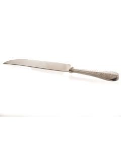 Hammered Stainless Steel Challah Knife