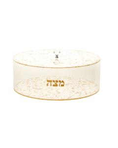 Matzah Holder - Gold Flakes