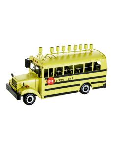 Metal "School Bus" Menorah