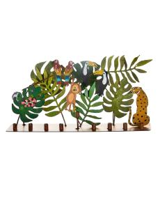 Metal "Amazon" Menorah (Candle)