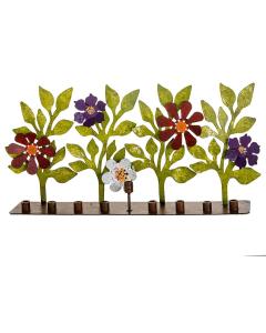 Metal "Flower" Menorah