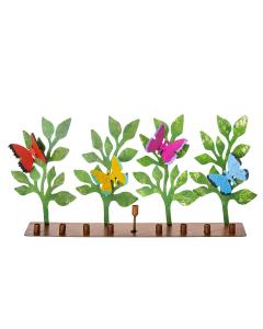 Metal "Butterfly" menorah