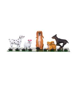 Barks Avenue Pups Menorah