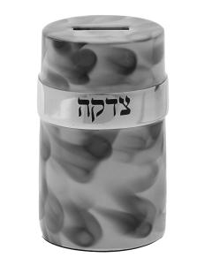 Decorative Tzedakah deals Box - White Poppies