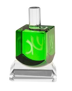 Crystal Dreidel - Green