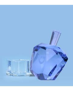Diamond Solitaire Crystal Dreidel