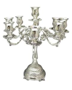 Candelabra Silver Plated 9 branches