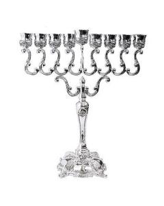 Silver Plated Menorah - 21"