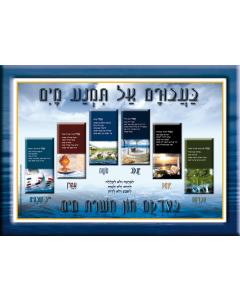 Laminated Poster - Geshem