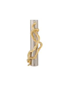 Wisteria Gold Mezuzah 4.25" - Michael Aram Collection