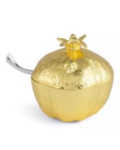 Pomegranate Mini Pot w/ Spoon - Michael Aram Collection