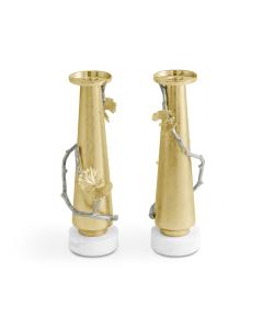 Butterfly Ginkgo Luxe Candleholders