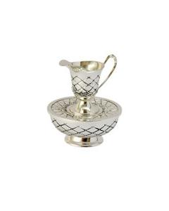 Silverplate Mayim Achronim-Lines Design