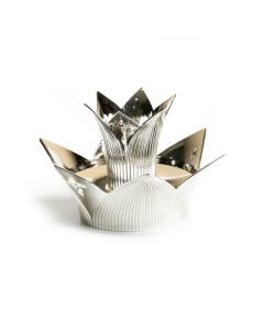 Mayim Achronim Silver Plated-Mishkan-Flower Design