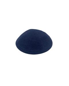 Linen Navy Kippah