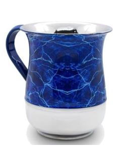 Wash Cup - Stainless Steel - Blue