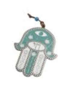 Large Turquoise Chai Hamsa