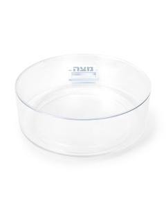 Acrylic Pesach Matzah Box - Silver