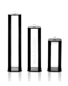 Black & Clear Lucite Megillah Holder - 16"