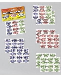Kosher Labels - 24 Pack - Dairy
