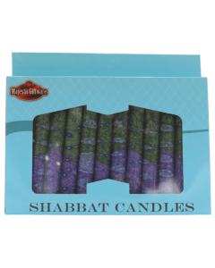 Shabbat Candle - 12 Pack - Sunrise Green