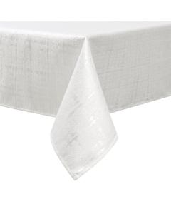 Jacquard Tablecloth - Wave White - 70" x 120"