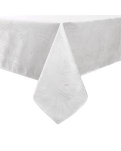 Jacquard Tablecloth with Large Brushstroke Design