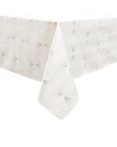 Velvet Tablecloth - Gold Infinity Print - 70" x 120"