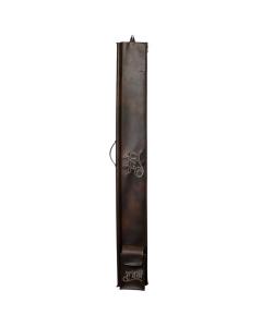 Vinyl Lulav & Esrog Holder - Dark Walnut