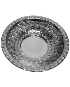 Stainless Steel Wash Bowl with a Grapes Design