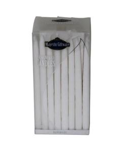 Chanukah Candles - Premium Collection - 45 Pack - White - 5"