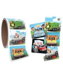 Mitzvah Kinder Vehicle Sticker Roll