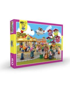 Mitzvah Kinder Puzzle - Adventure (60 Pcs)