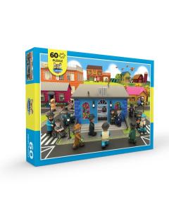 Mitzvah Kinder Puzzle - Shul (60 Pcs)