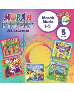 Morah Music - Vol 1-5 in One - USB